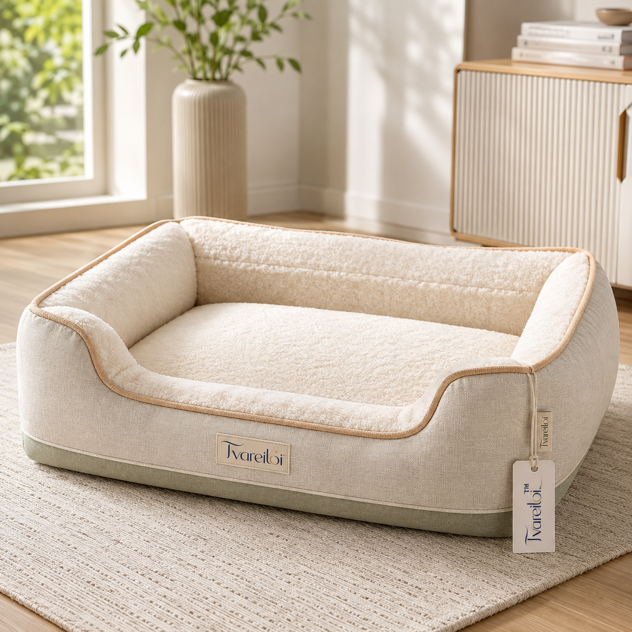Tvareiloi™ CozyNest Memory Foam Pet Bed