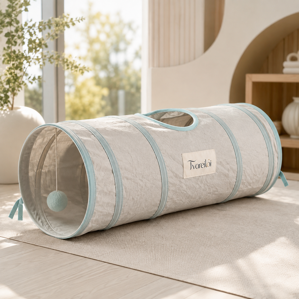 Tvareiloi™ SmartHide Interactive Cat Tunnel